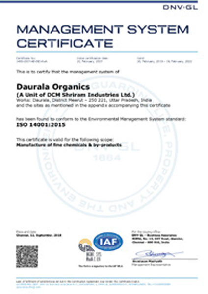 ISO 14001: 2015 – Environmental Management Systems Standard