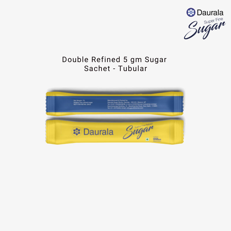 Refined Sugar Sachets - Tubular